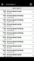 B-Force Fitness captura de pantalla 2