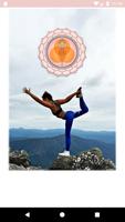 Dancing Warrior Yoga Plakat