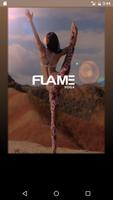 Flame Yoga Poster