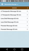 Rejuvenations Massage Therapy capture d'écran 1