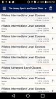 The JSSC Pilates Class App اسکرین شاٹ 1