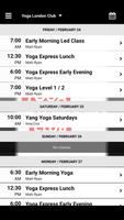 Yoga London Club capture d'écran 2