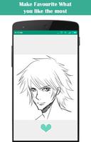 Drawing Anime Face capture d'écran 2