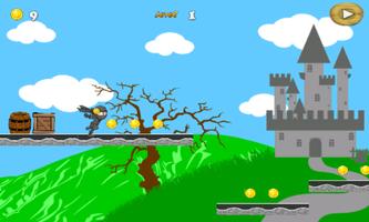 Super Ninja Castle Run Plakat