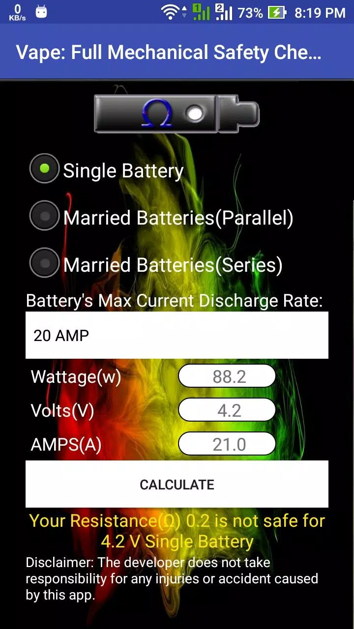 Vape Full Mech Ohms Calculator APK for Android Download