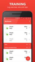 FITCEPS Fitness tracker app capture d'écran 1