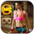 VR Fitness Girls Workout 360 APK