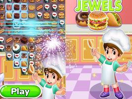 FOOD JEWEL DONUT الملصق