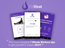 FitHeat - 7 Minute Workout پوسٹر