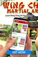 پوستر Wing Chun Training Jeet Kune Do Learn Self Defense