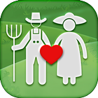 Farmers Meet - Only Ranchers Cow Girl Dating App आइकन