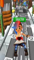 Moa Subway  Hero Girl captura de pantalla 2