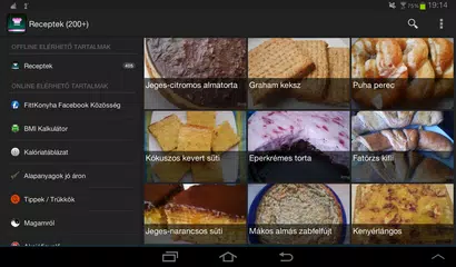 Fitt receptek gyűjteménye APK download