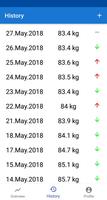 Weight Tracker - BMI calculato 截圖 2