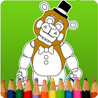 Coloring Book at Five Nights icône