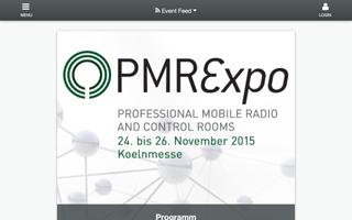 برنامه‌نما PMRExpo 2015 عکس از صفحه