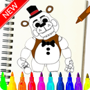 Five nights coloring book APK