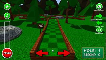 Mini Golf 3D Classic 2 تصوير الشاشة 1