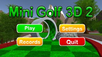 Mini Golf 3D 2 Affiche
