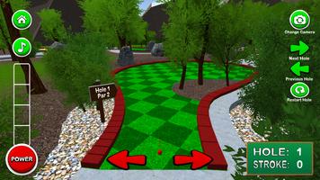 Mini Golf 3D 2 تصوير الشاشة 1