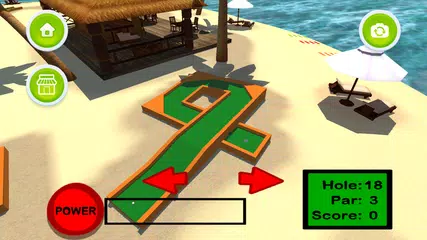 Скачать Mini Golf 3D Tropical Resort APK