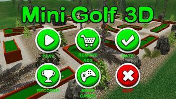 Mini Golf 3D Plakat