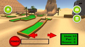 Mini Golf 3D: Great Pyramids โปสเตอร์