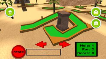Mini Golf 3D: Great Pyramids capture d'écran 2