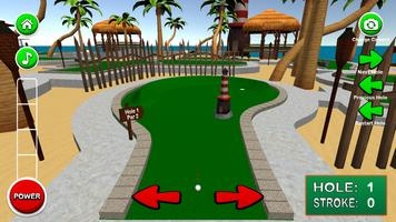 Mini Golf 3D Tropical Resort 2 capture d'écran 1