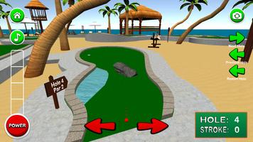 Mini Golf 3D Tropical Resort 2 capture d'écran 2