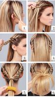 Girls Hairstyles Step by Step plakat