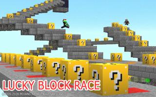 Lucky Block Race mod for Minecraft PE capture d'écran 2