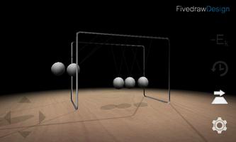 3D Newton's Cradle screenshot 3