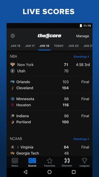 theScore: Live Sports News, Scores, Stats & Videos apk screenshot