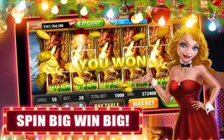 Slots - Big Win - Xmas Poster