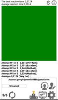 Reaction test โปสเตอร์