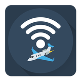 free airplane wifi icône