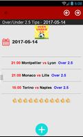 Plus/Moin 2.5 Pronostic Foot Affiche