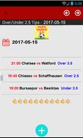 Plus/Moin 2.5 Pronostic Foot capture d'écran 1