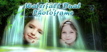 Waterfall Dual Photo Frames