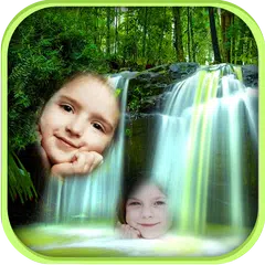 Waterfall Dual Photo Frames APK download