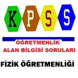 KPSS Fizik Öğrt. Alan Soruları