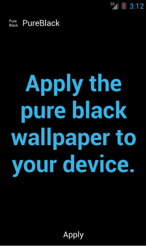 纯黑壁纸安卓下载，安卓版APK | 免费下载