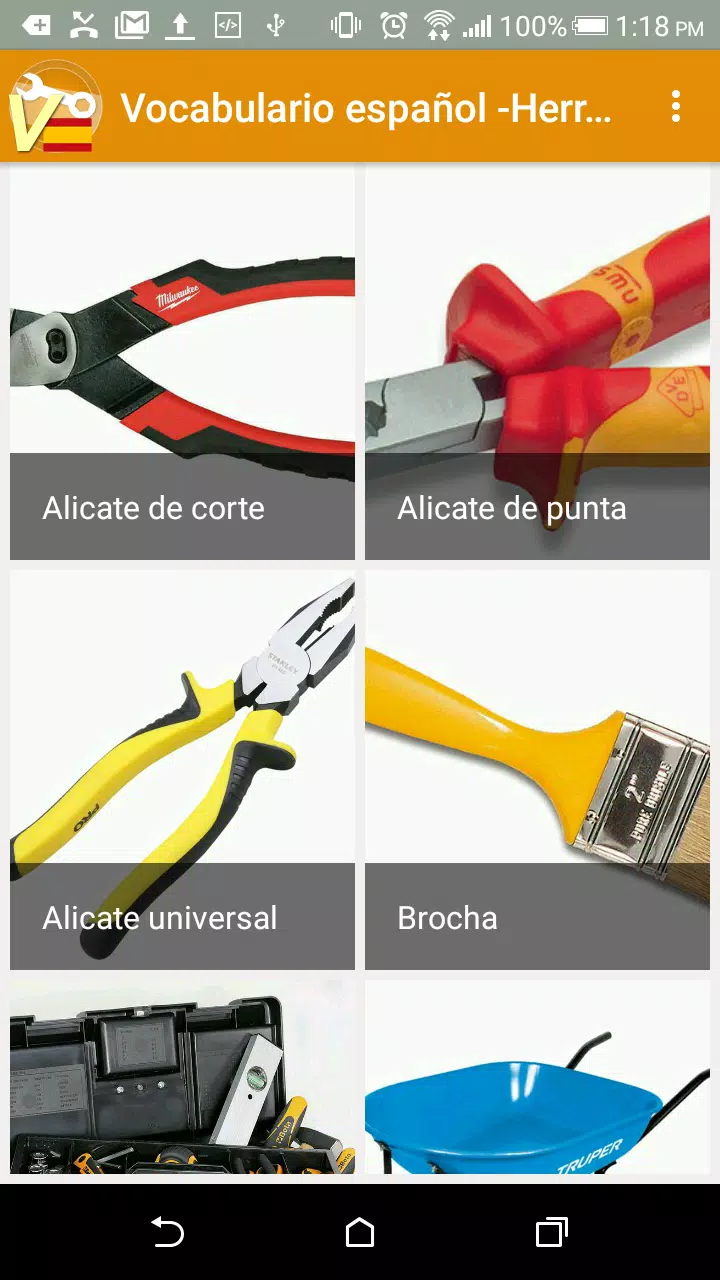 Descarga de APK de Vocabulario Español - Herramientas para Android