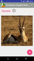 Vocabulario en español - Animales 2 Screenshot 1