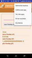 Capacitor Unit Converter скриншот 2