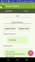 Diviseur de tension capture d'écran 1