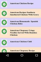 American Chicken Recipe capture d'écran 1