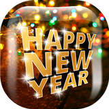 Happy New Year Live Wallpaper icône