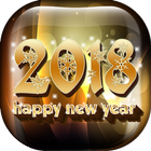 2018 New Year Live Wallpapers icon